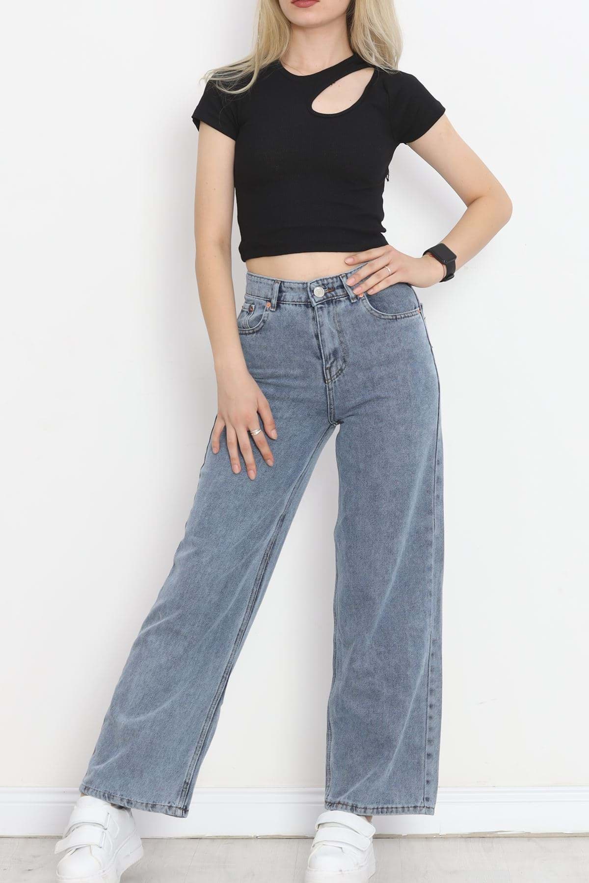 Damla Dekolteli Body Siyah - 18602.1723. resmi