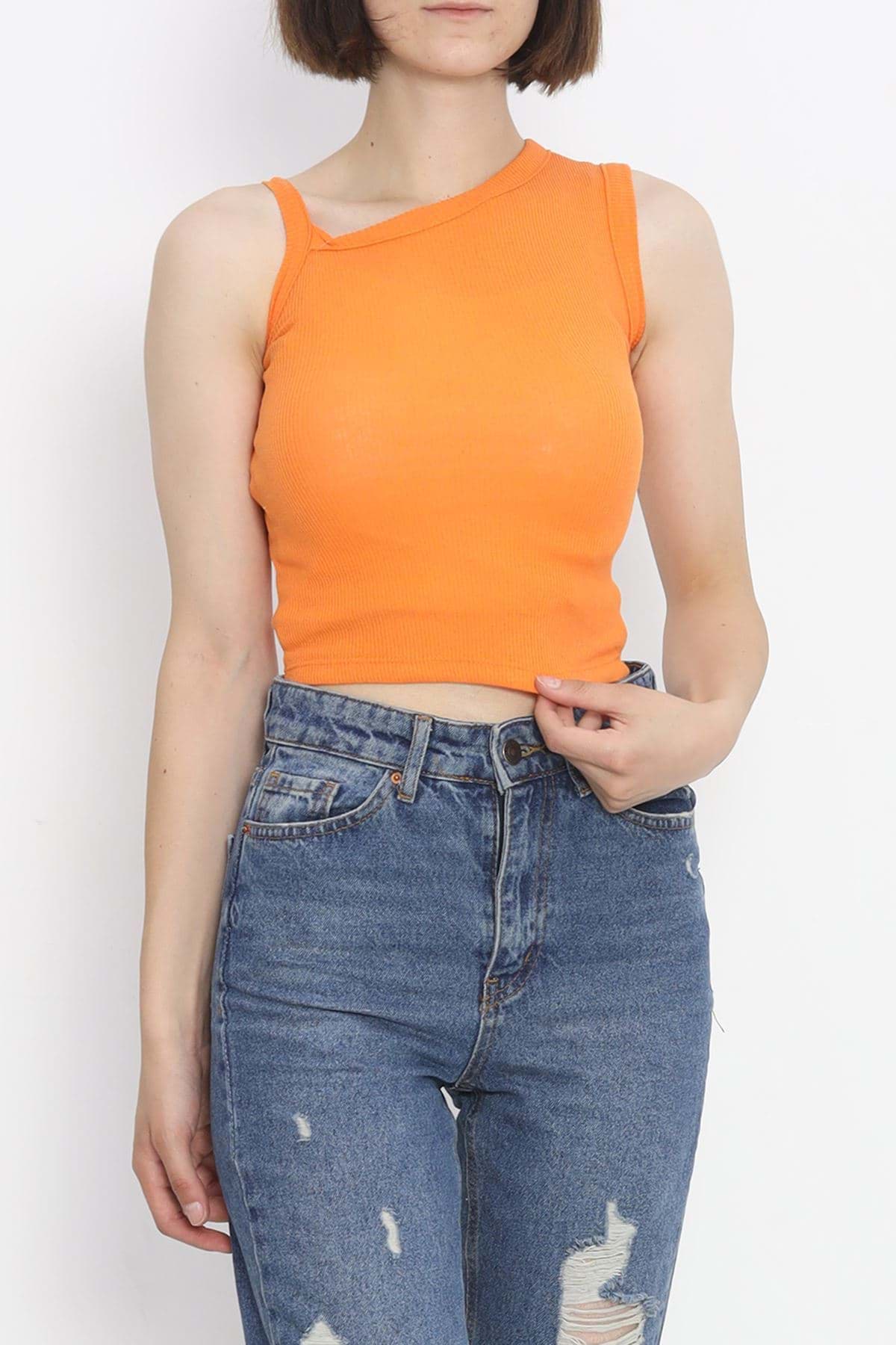 Picture of Camisole tank top with straps Orange - 18178.1723.