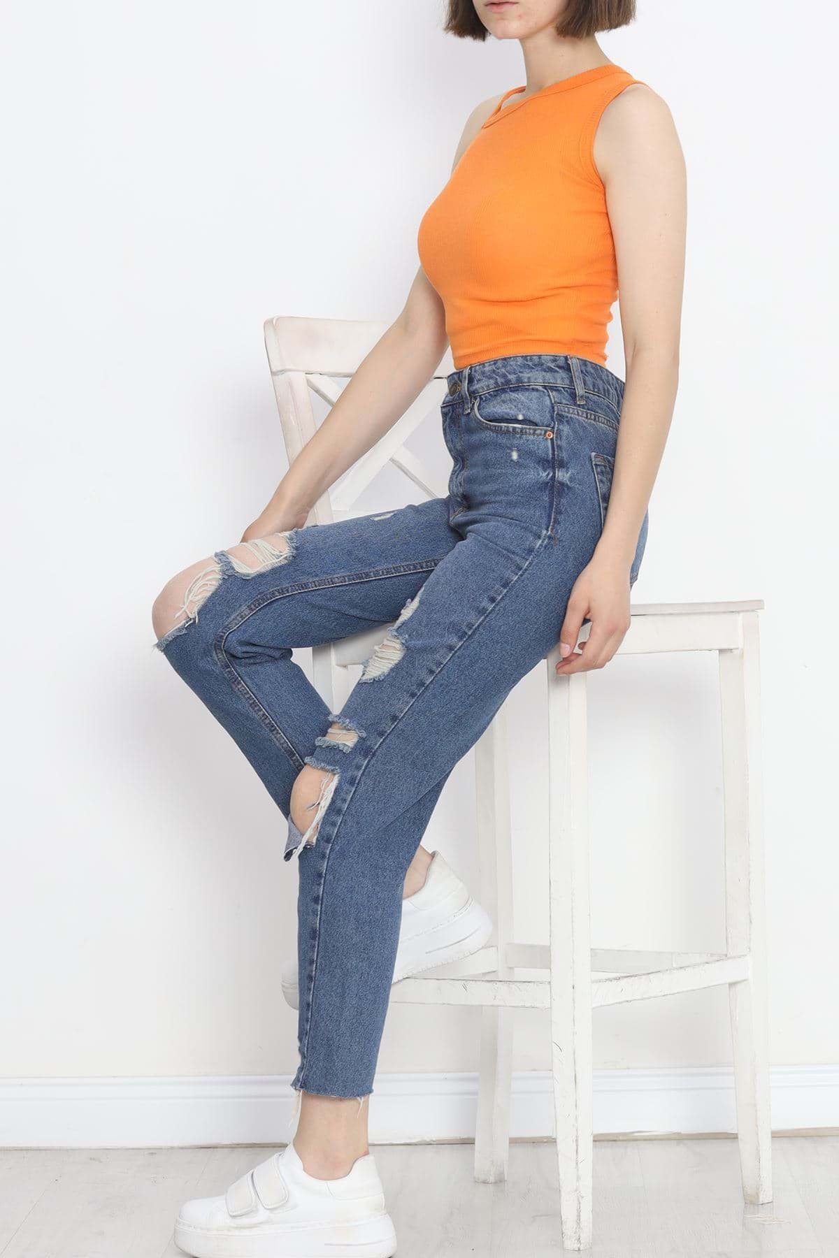 Picture of Camisole tank top with straps Orange - 18178.1723.