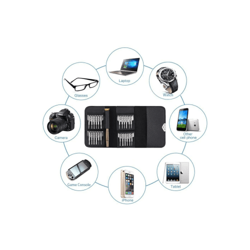 25 Parça Deri Kılıflı Tornavida Seti resmi