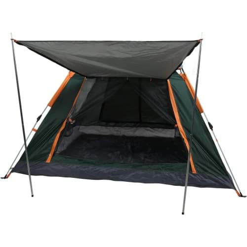 Tam Otomatik Su Ve Rüzgar Geçirmez Gölgelikli Tenteli 6 Kişilik Kamp Çadırı 240*240*155cm resmi