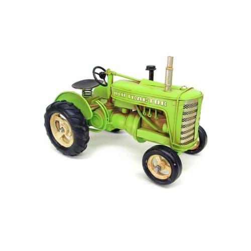 Dekoratif Metal Traktör El Yapımı resmi