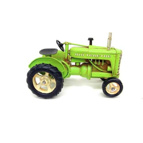 Dekoratif Metal Traktör El Yapımı resmi