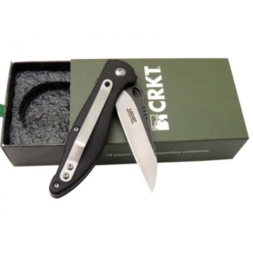 Crkt Locust Kamp Çakısı Siyah Saplı resmi