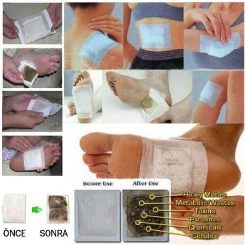 Kinoki Ayak Detox Bandı 10 Adet resmi