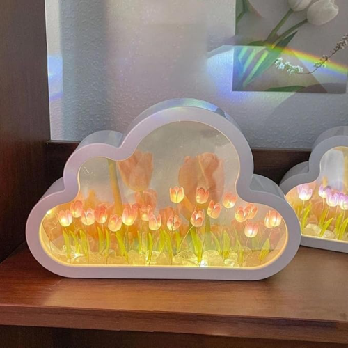 El Yapımı Bulut Gece Lambası resmi