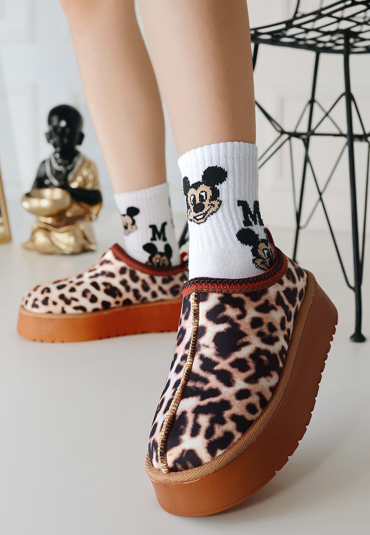 Mucy Leopar Süet Bot resmi