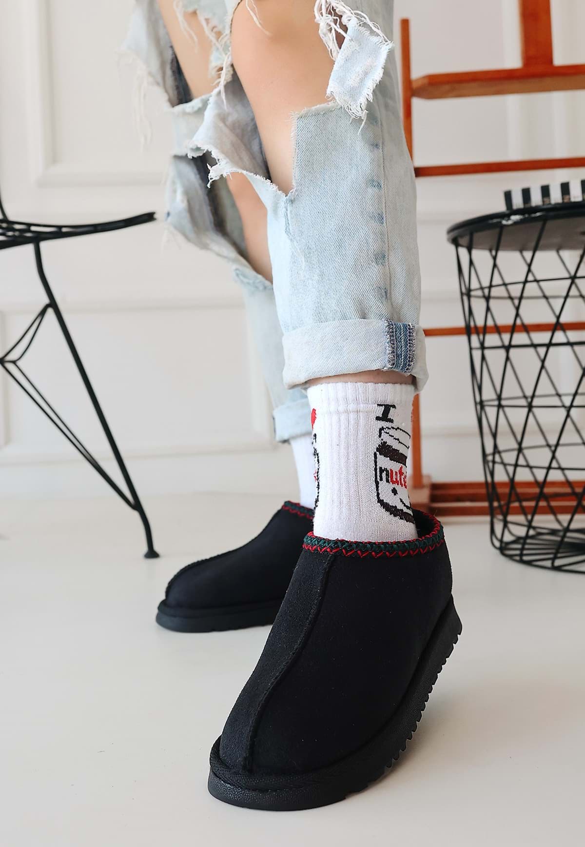 Jill Siyah Süet Bot resmi