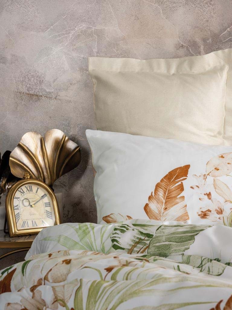 Picture of Cotton Box Double Satin Duvet Cover Set Luster Beige