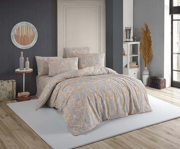 Nevresim Dünyası Moda Ranforce Çift Kişilik Nevresim Takımı Sarmaşık resmi