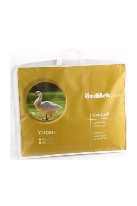 Özdilek Kaz Tüyü Tek Kişilik Yorgan 8697353460630 resmi