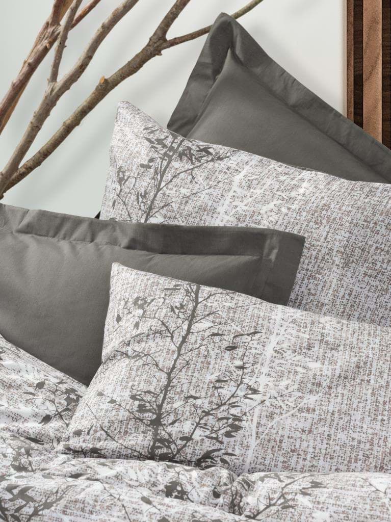 Cotton Box Dual Çift Kişilik Nevresim Takımı Odin Kahve resmi
