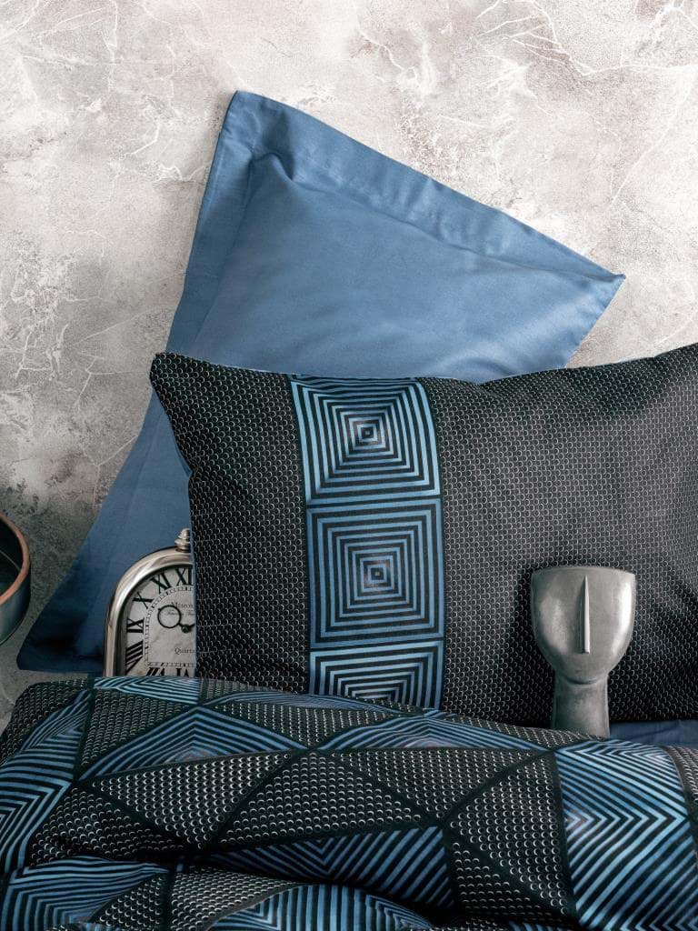 Cotton Box Dark Çift Kişilik Nevresim Takımı Armor Siyah resmi