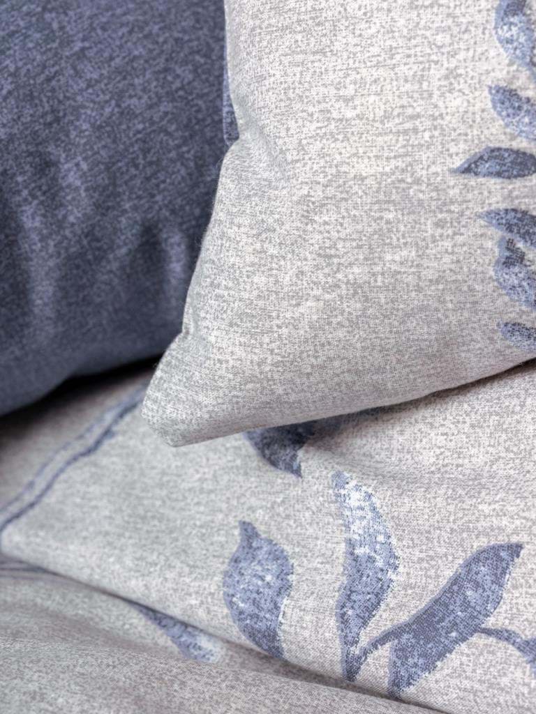 Cotton Box Modeline Ranforce Nevresim Takımı Çift Kişilik Nitsa Lacivert resmi