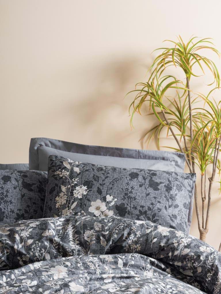 Cotton Box Dual Çift Kişilik Nevresim Takımı Comely Antrasit resmi