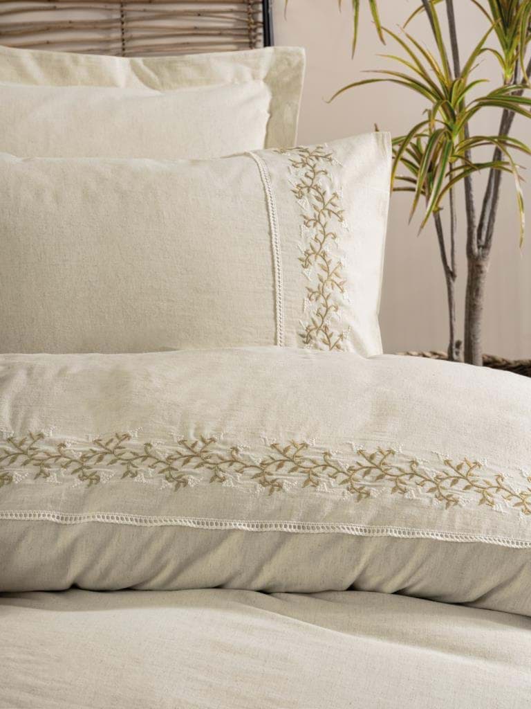 Cotton Box Cotton Keten Çift Kişilik Nevresim Takımı Darian resmi