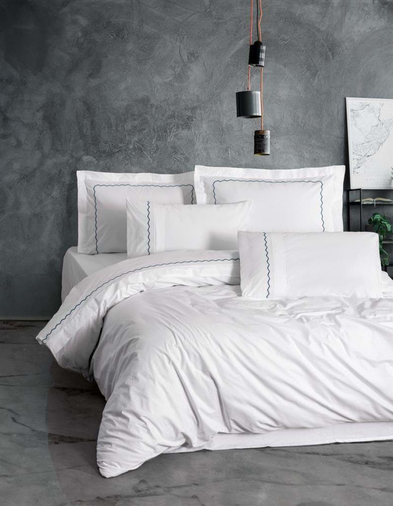 Cotton Box Clasic Pamuk Nevresim Takımı Çift Kişilik Josina Bej resmi