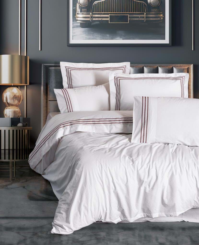 Cotton Box Classic Pamuk Nevresim Takımı Çift Kişilik Helya resmi