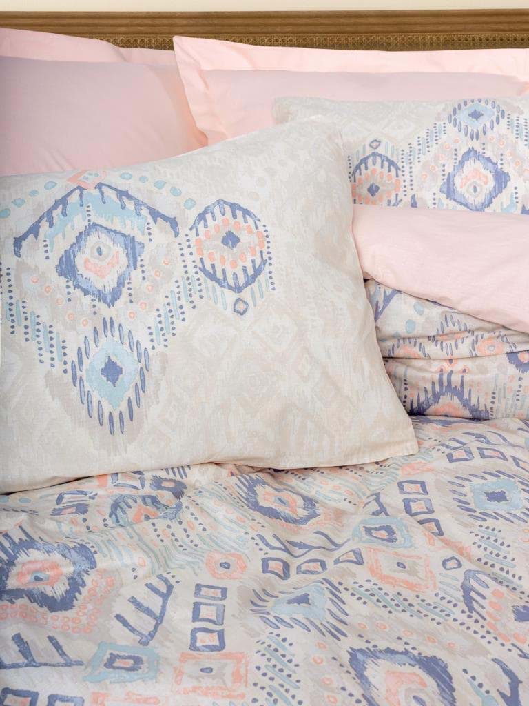 Cotton Box Etnich Nevresim Takımı Çift Kişilik Mosola Somon resmi