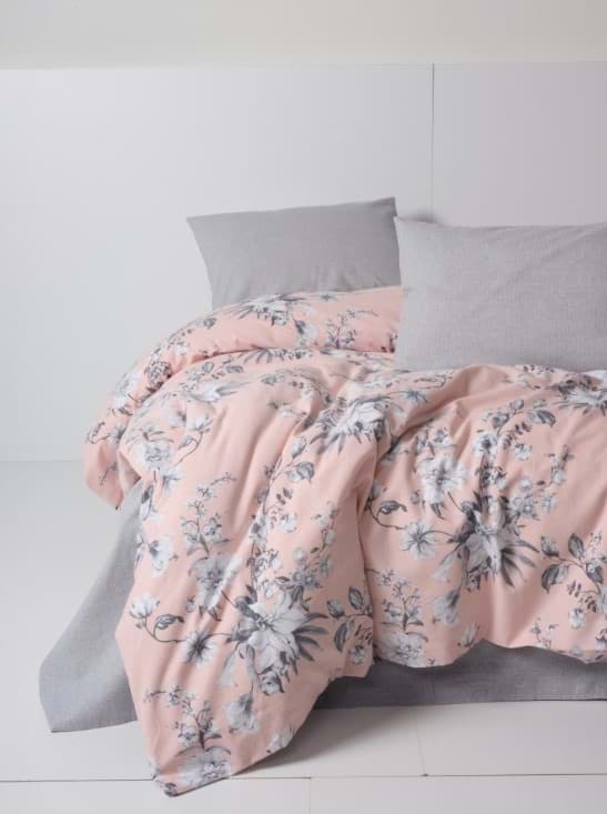 Cotton Box Flanel Nevresim Takımı Çift Kişilik Petit Pudra resmi