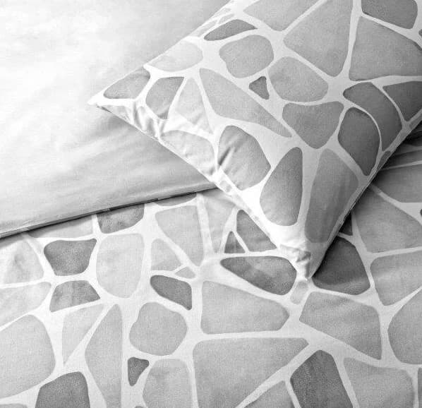 Taç Çift Kişilik Ranforce Nevresim Takımı Alvy Gri resmi