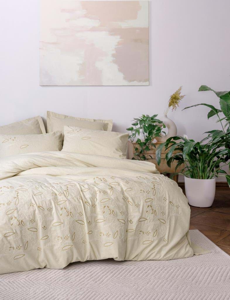 Cotton Box Cotton Keten Çift Kişilik Nevresim Takımı Lapelis resmi