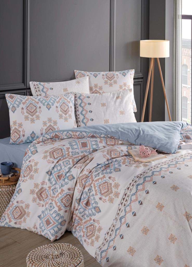 Nevresim Dünyası Ranforce Çift Kişilik Nevresim Takımı Meyar resmi