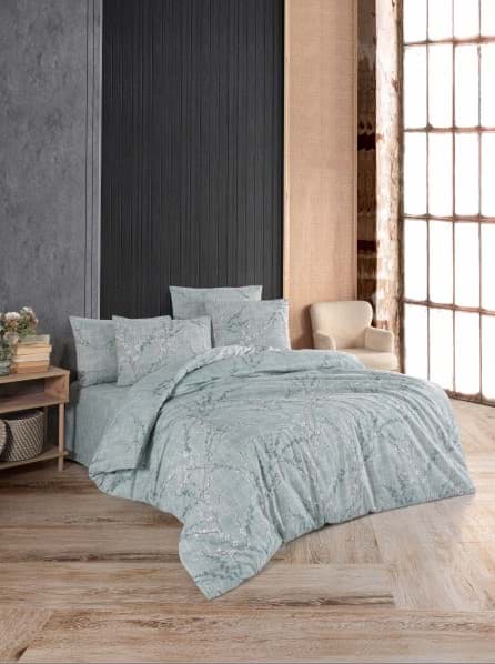 Nevresim Dünyası Ranforce Çift Kişilik Nevresim Takımı Çişil resmi