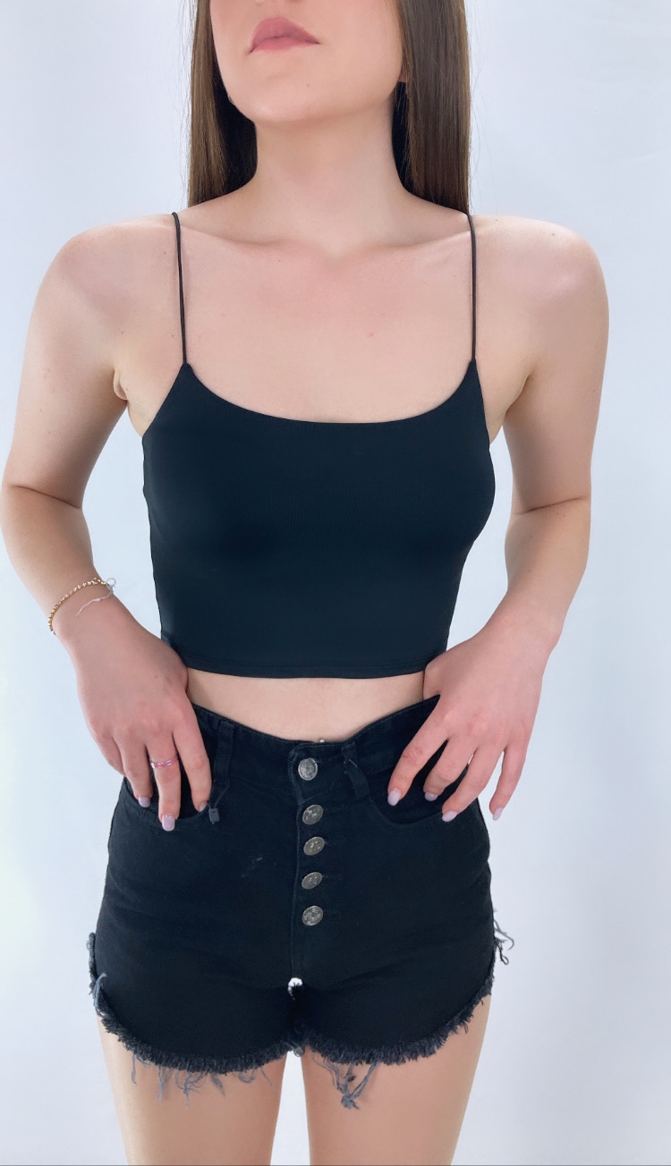 Picture of İp Askılı Penye Atlet Siyah - P-017799