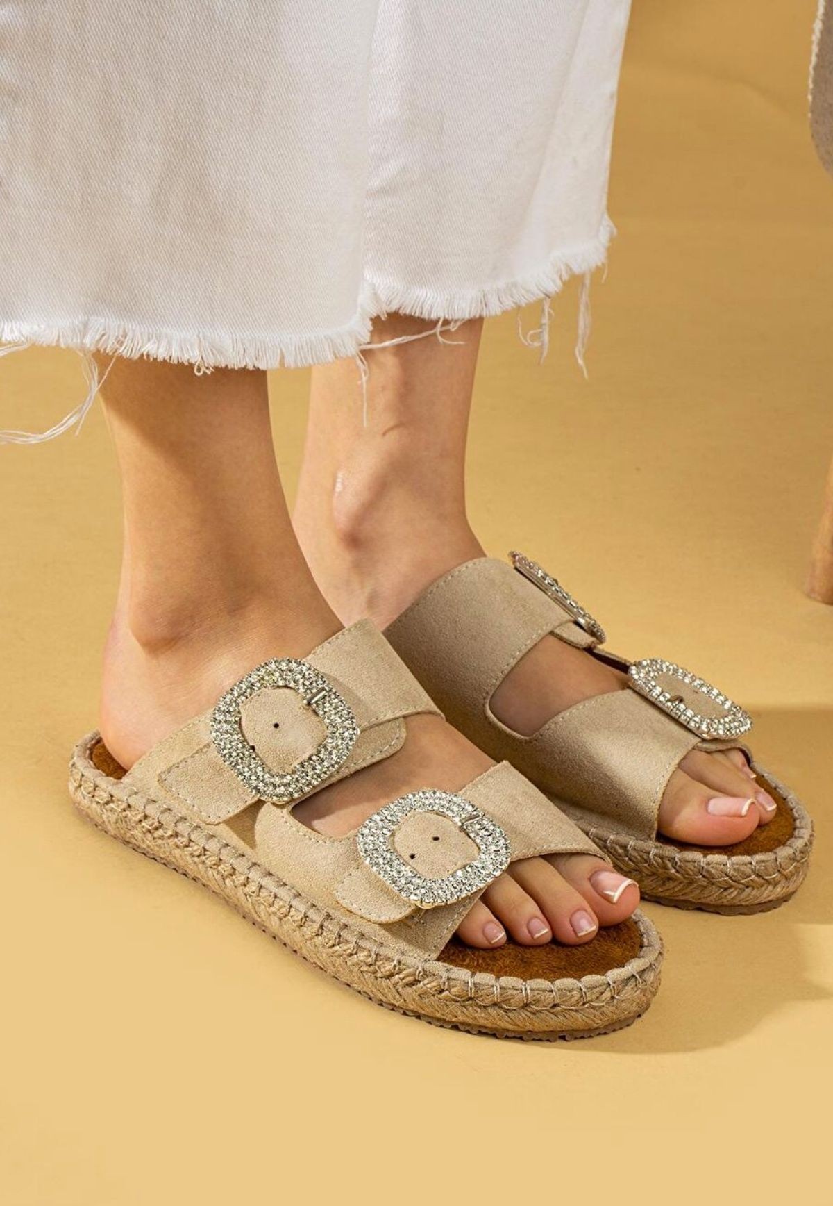 Picture of Hertas Bej Nubuk Tokalı Terlik