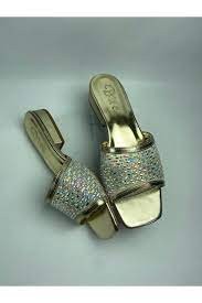 Picture of Ortu Gold Cilt İşlemeli Terlik