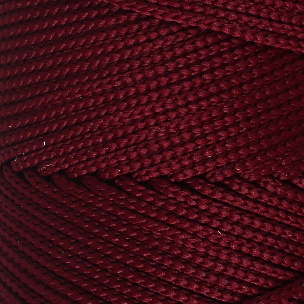 Loren Polyester Soft Macrame Bordo El Örgü İpi - LM039 - 34444 resmi