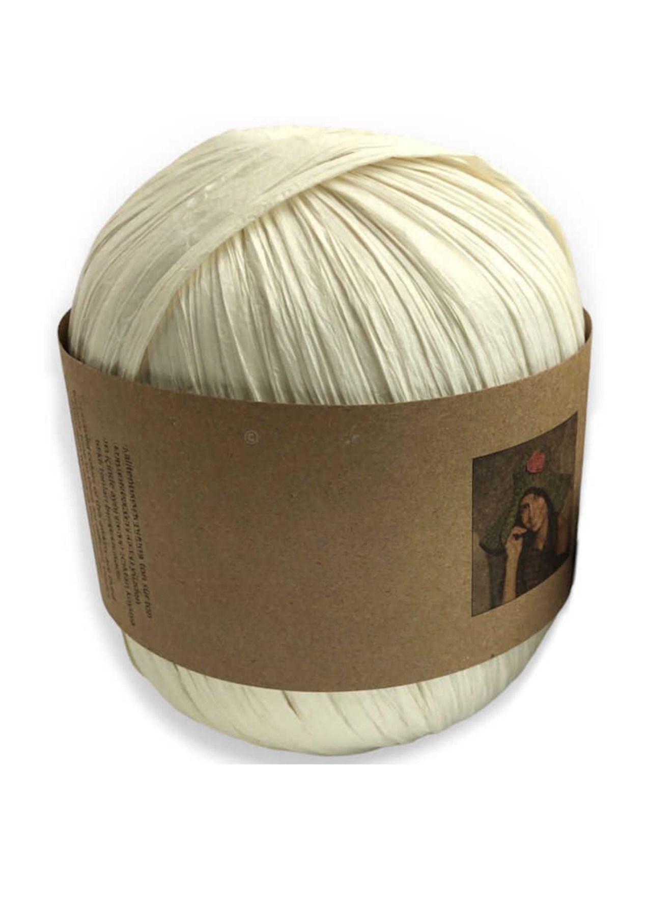 Rafya İp 50 gr Krem resmi