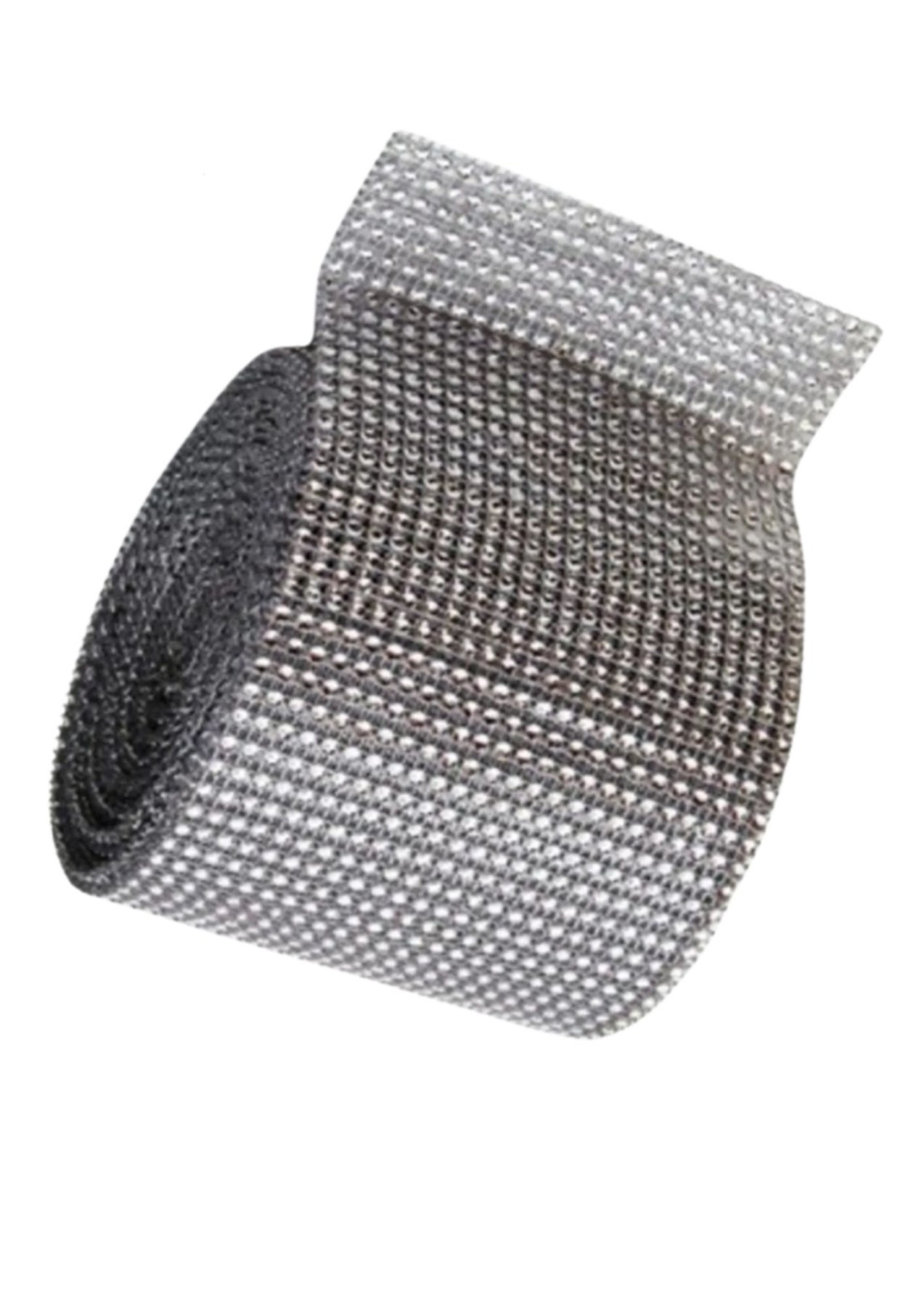 Sıralı Taş Şerit 24'lü Gümüş 5 Metre resmi