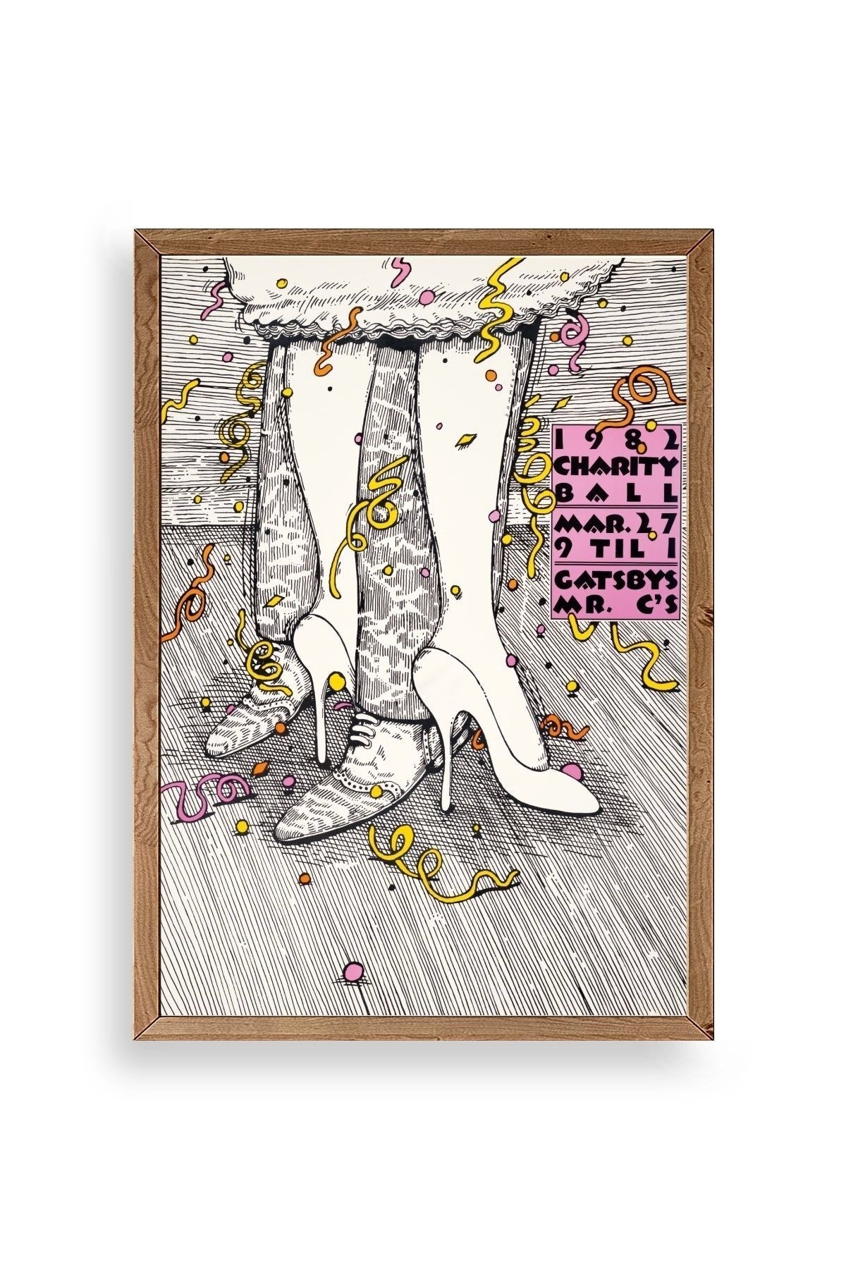 Gastby's Ahşap Çerçeveli Tablo resmi