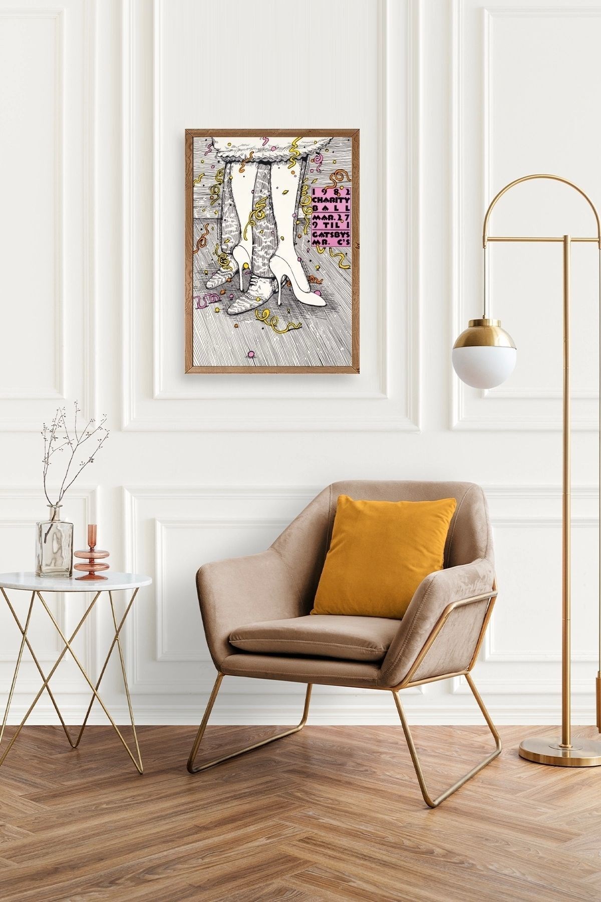 Gastby's Ahşap Çerçeveli Tablo resmi