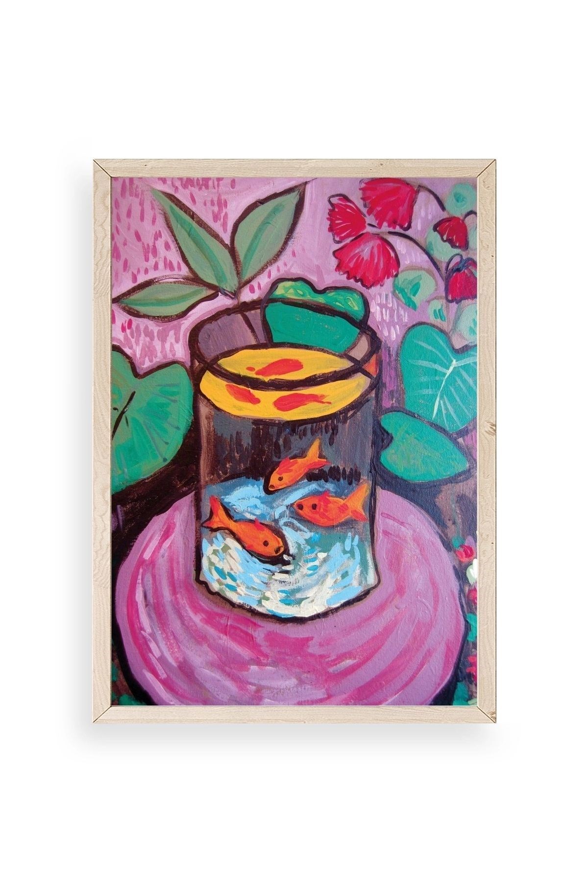 Matisse Ahşap Çerçeveli Tablo resmi