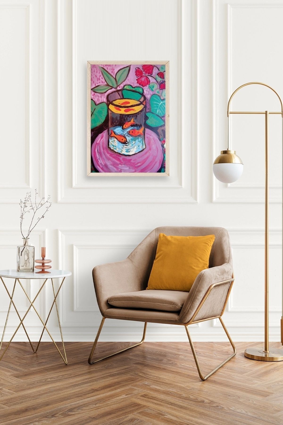 Matisse Ahşap Çerçeveli Tablo resmi