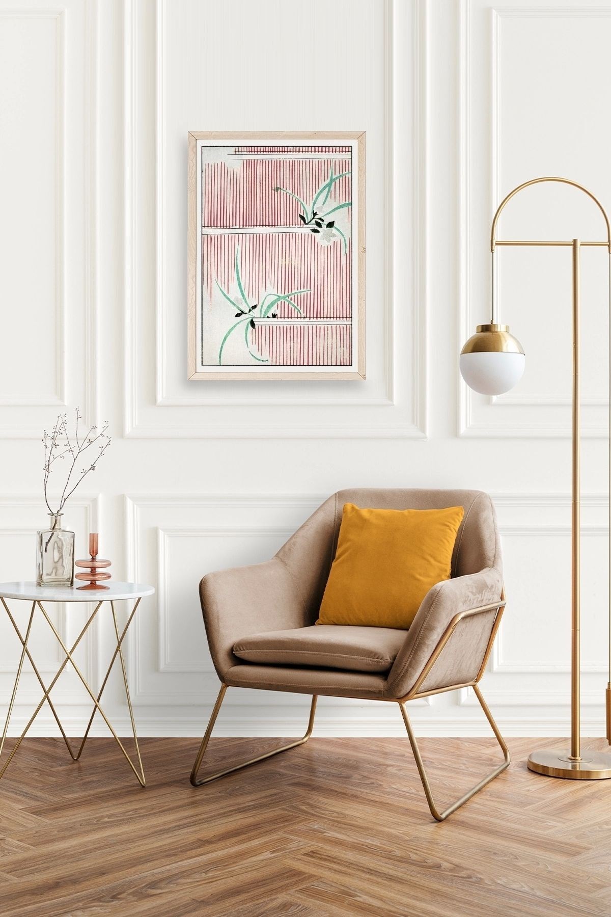 Henri Matisse Monet Ahşap Çerçeveli Tablo resmi