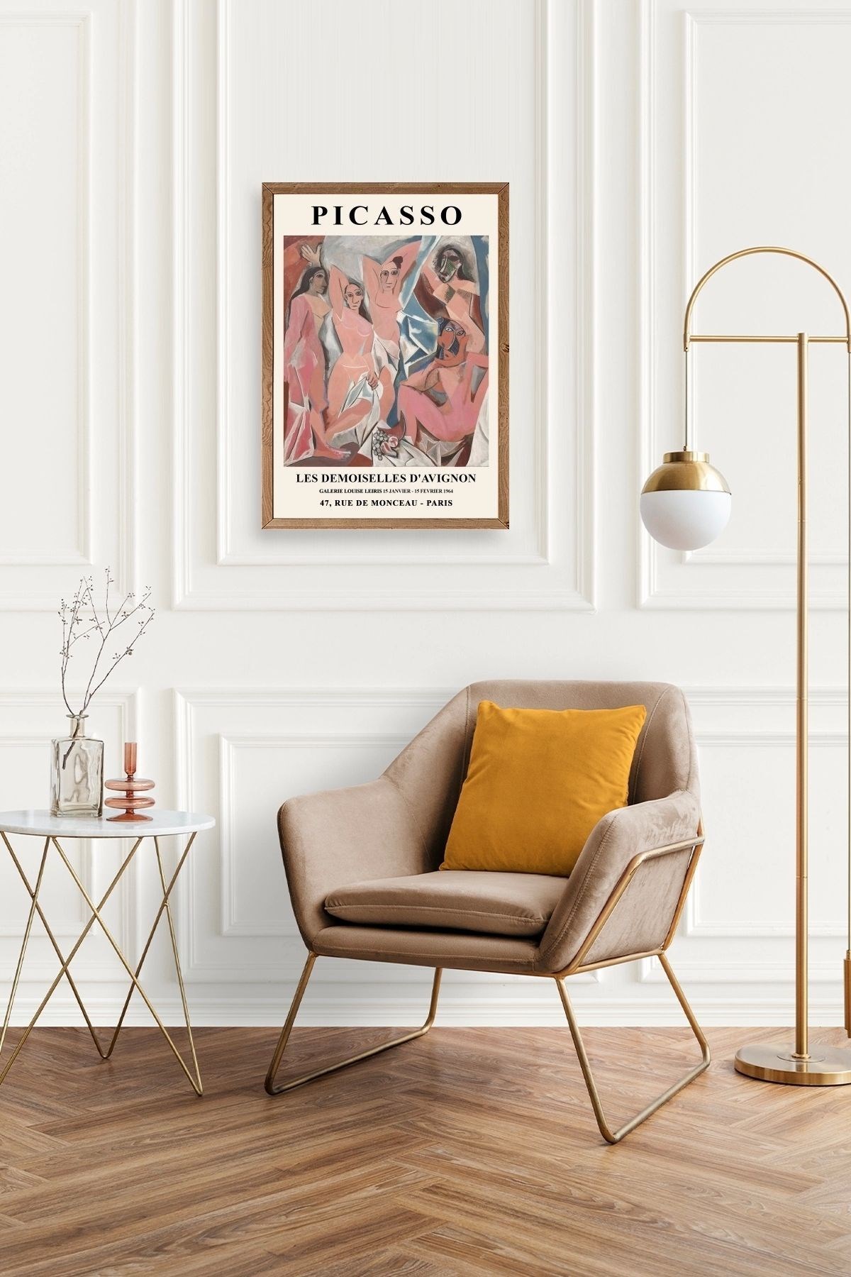 Picasso Ahşap Çerçeveli Tablo resmi