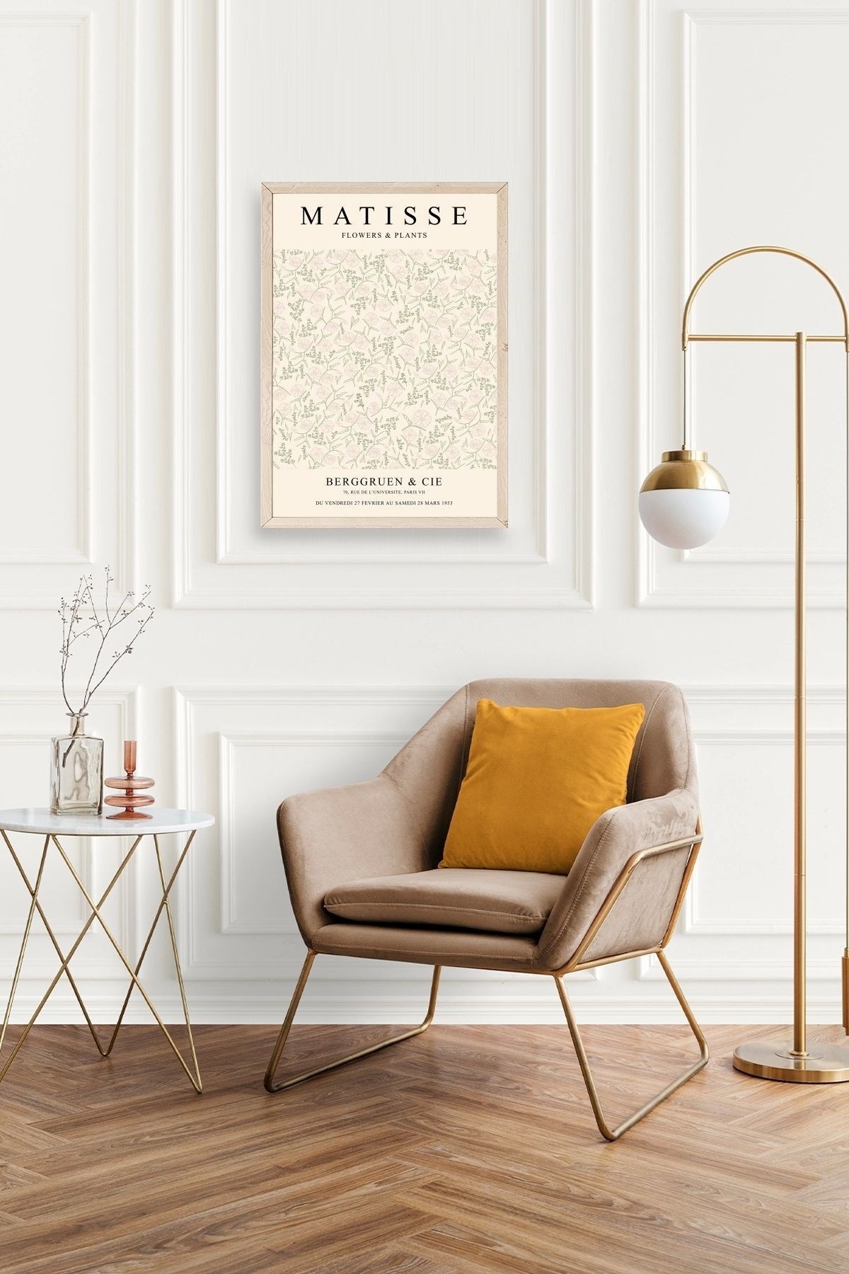 Matisse Ahşap Çerçeveli Tablo resmi