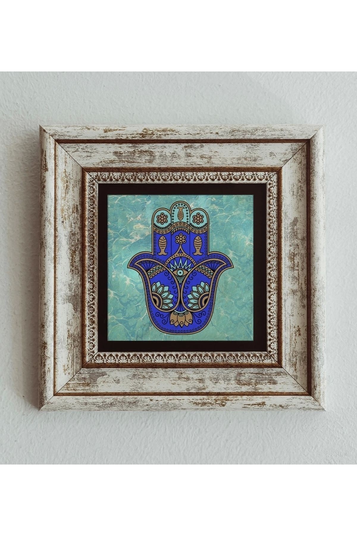 Fatma Ana Eli Çerçeveli Taş Tablo , Çerçeveli Taş Duvar Dekoru resmi