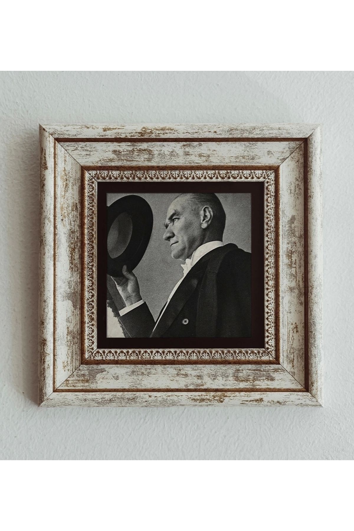 Atatürk Çerçeveli Taş Tablo , Çerçeveli Taş Duvar Dekoru resmi