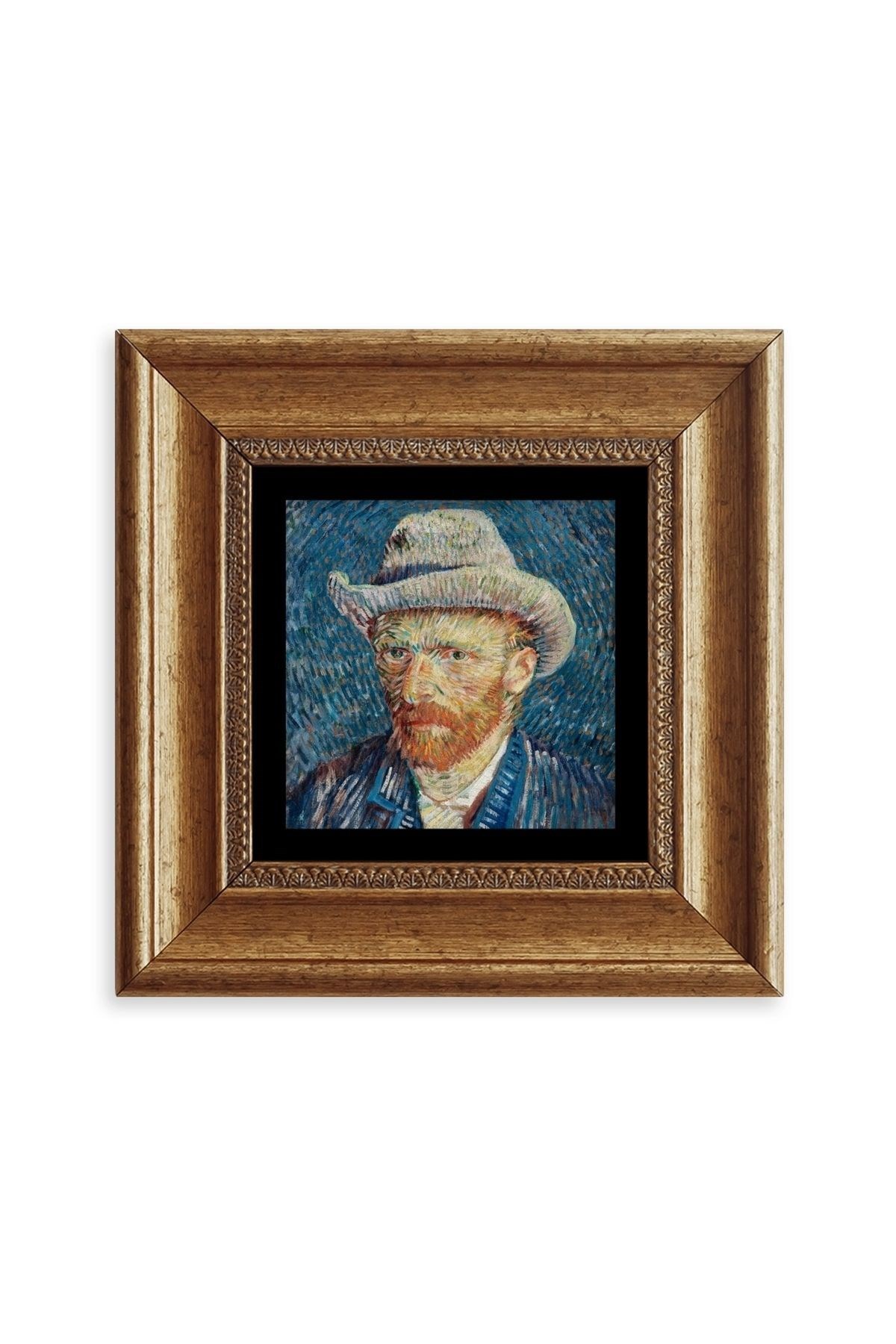 Van Gogh Çerçeveli Taş Tablo resmi
