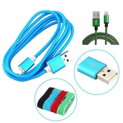 Picture of BUFFER® 15 Metrelik Örgü Şeklinde Apple Iphone Ipad Data Şarj Kablosu