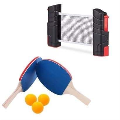Picture of BUFFER® Masa Tenisi Spor ve Eğitim Seti Tüm Masalara Uyumlu Portatif File ve Ping Pong Ekipmanları