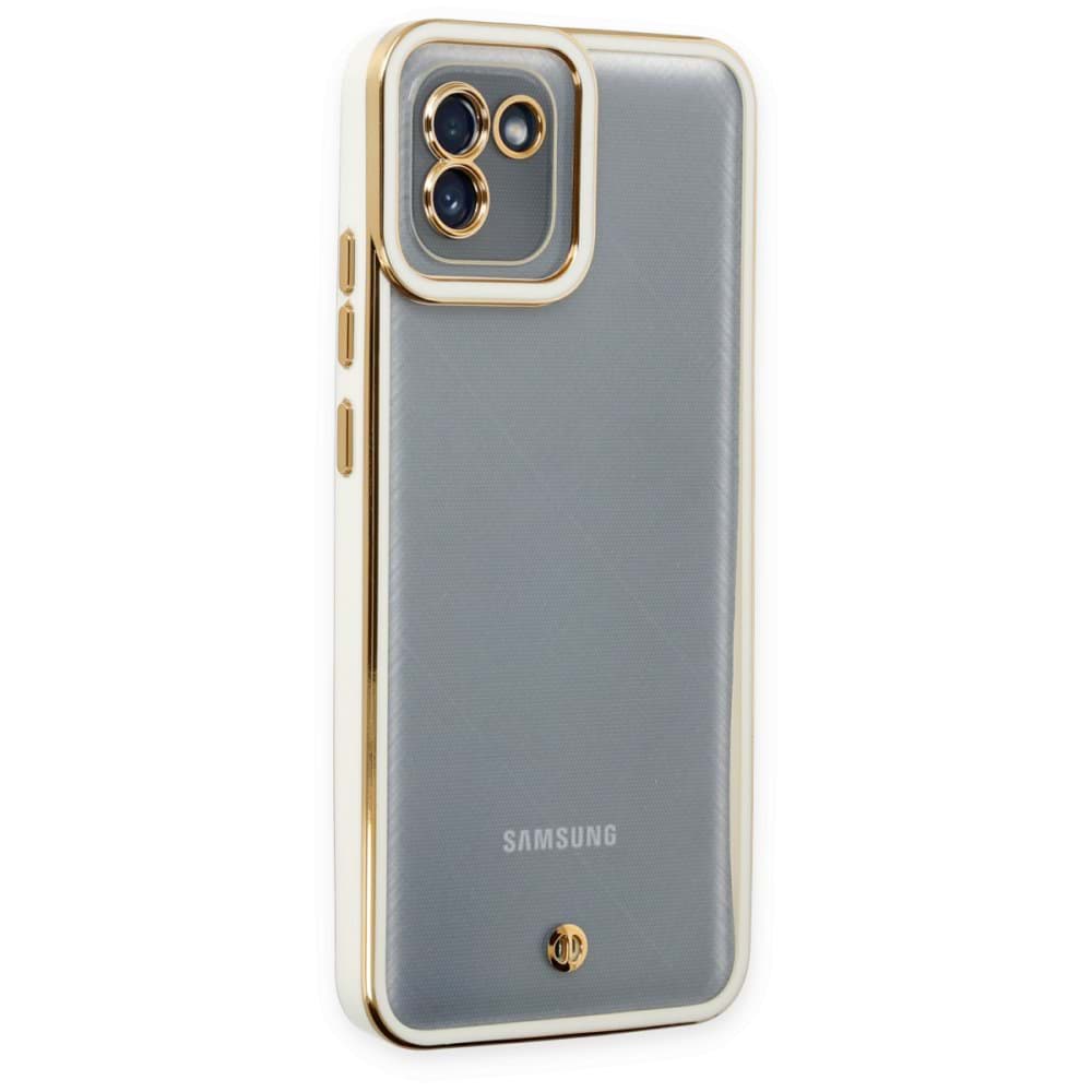Samsung Galaxy A03 Kılıf Liva Lens Silikon resmi