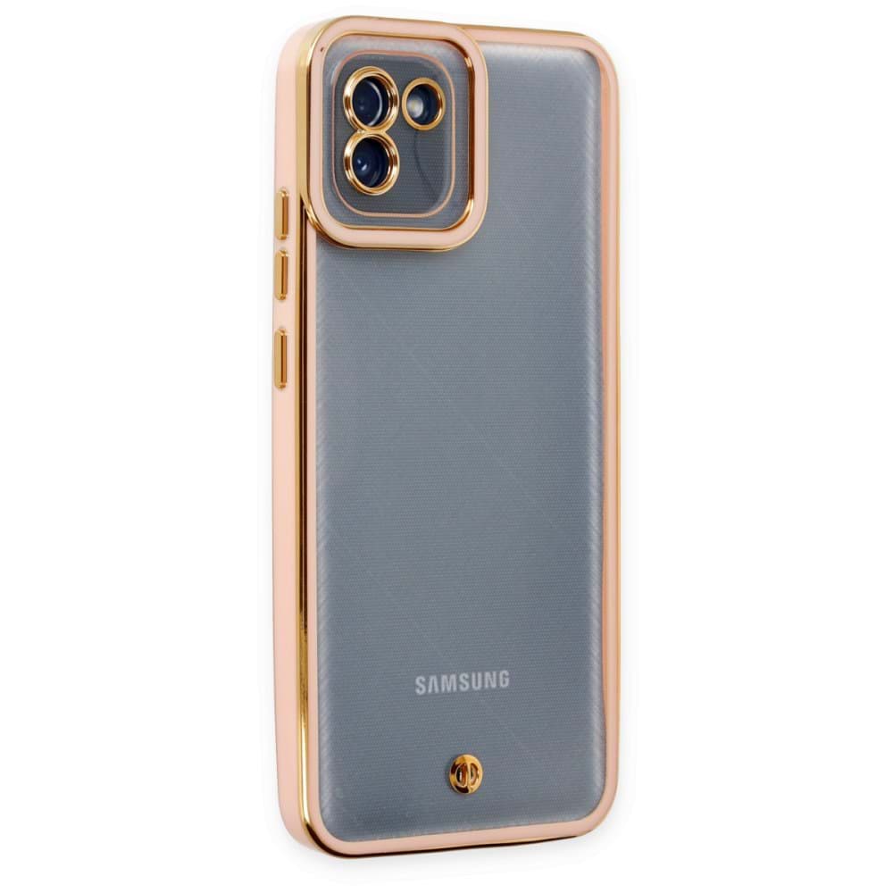 Samsung Galaxy A03 Kılıf Liva Lens Silikon resmi