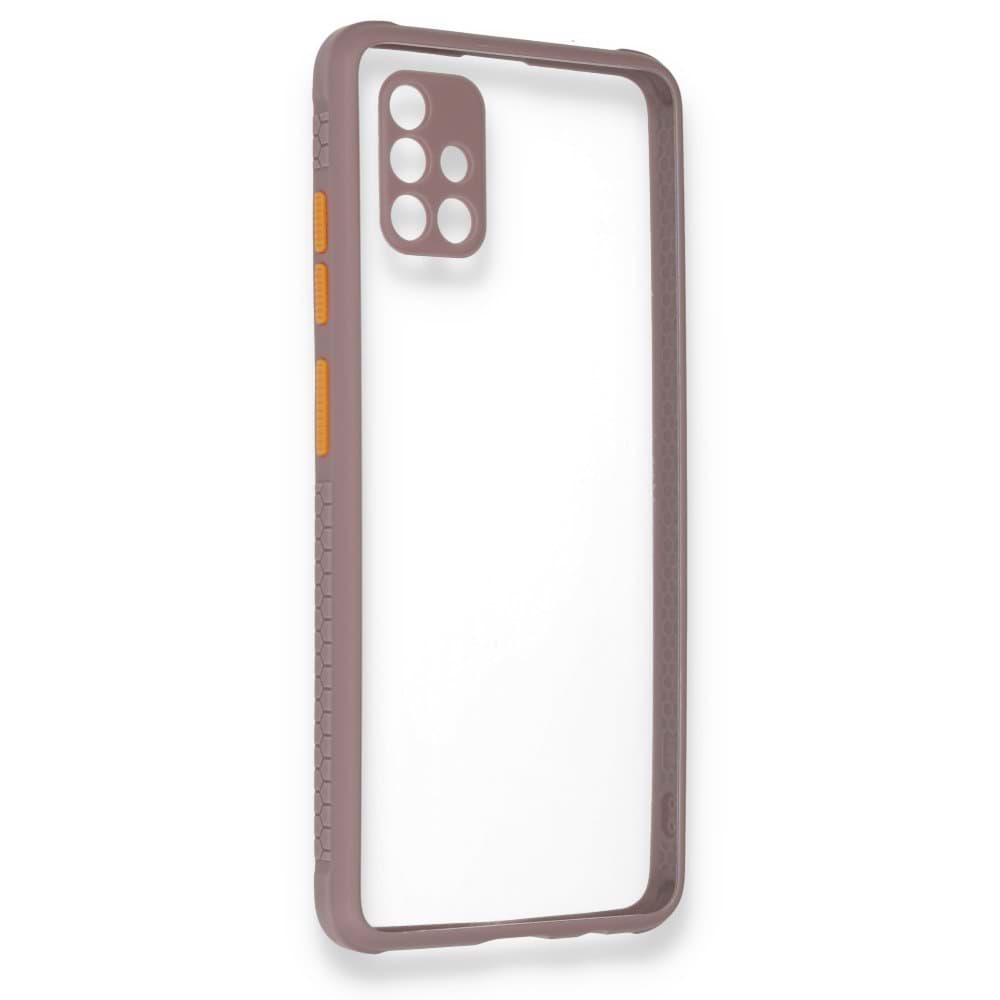 Samsung Galaxy A51 Kılıf Miami Şeffaf Silikon resmi