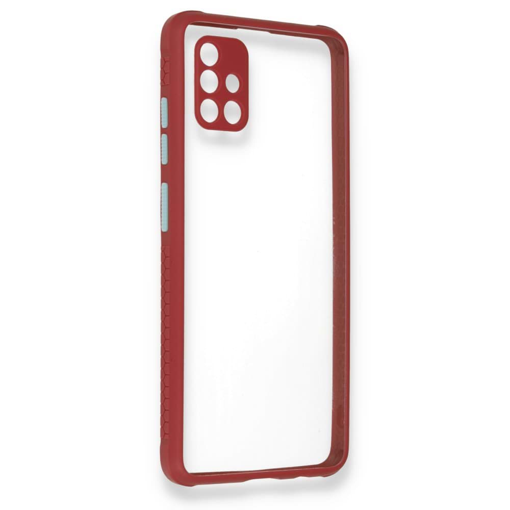 Samsung Galaxy A71 Kılıf Miami Şeffaf Silikon resmi